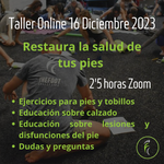 Taller Online en Directo "Restaura la salud de tus pies" 16 Diciembre (10:00am)